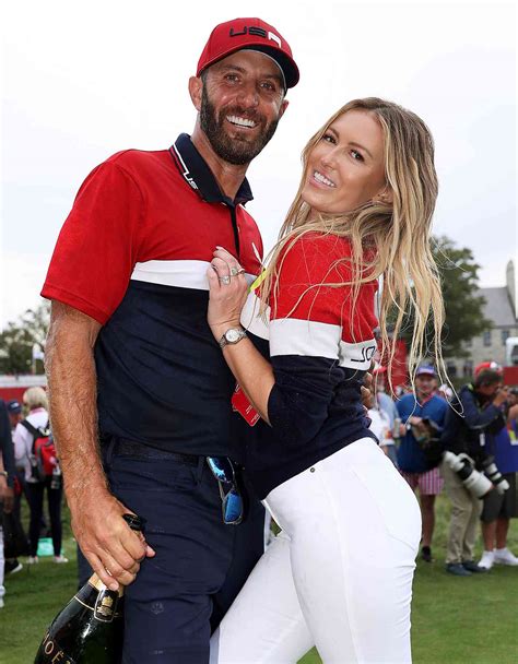 paulina gretzky|dustin johnson paulina gretzky split.